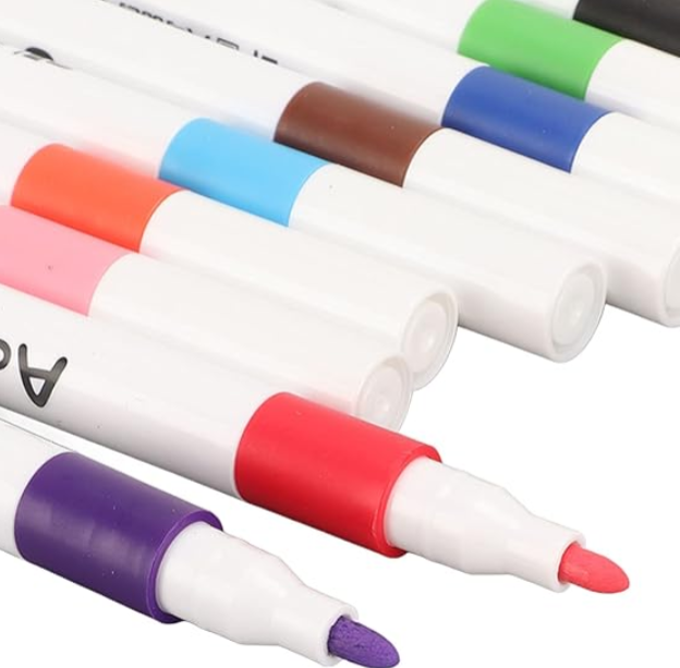 12/24/36/48/60/80/pcs Children Acrylic Market Pen