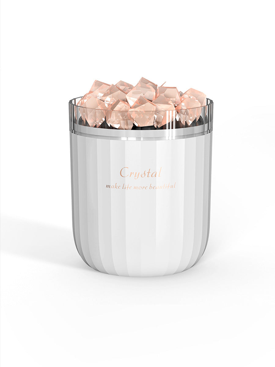 Aromatherapy Humidifier: Crystal Salt Stone USB Aroma Diffuser/ Humidifier