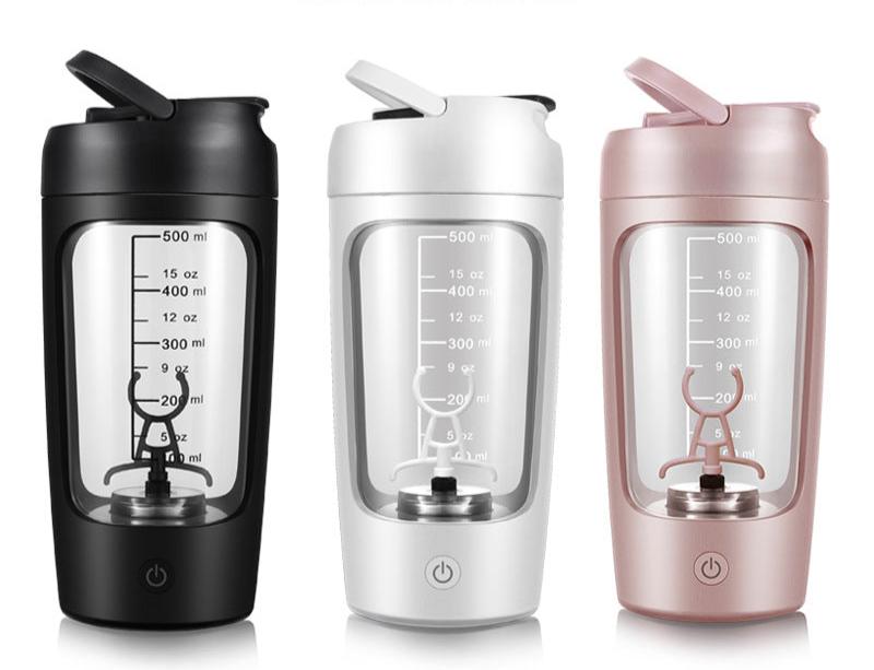 Electric Shaker Cup Automatic Stirring Cup 600ml, Rechargeable