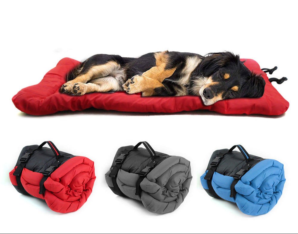 Pet Mat: Outdoor Portable Waterproof Foldable Roll-Up Dog Mat