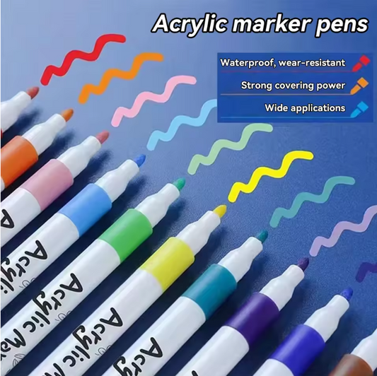 12/24/36/48/60/80/pcs Children Acrylic Market Pen