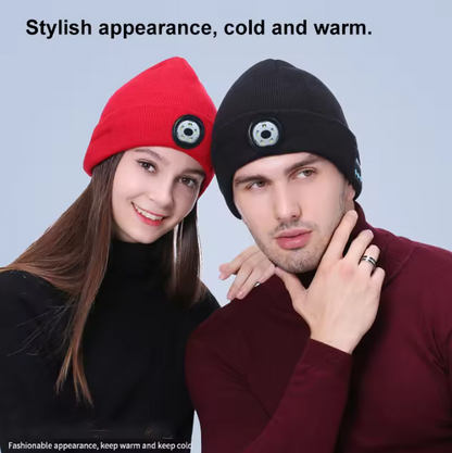 Bluetooth Beanie with Light