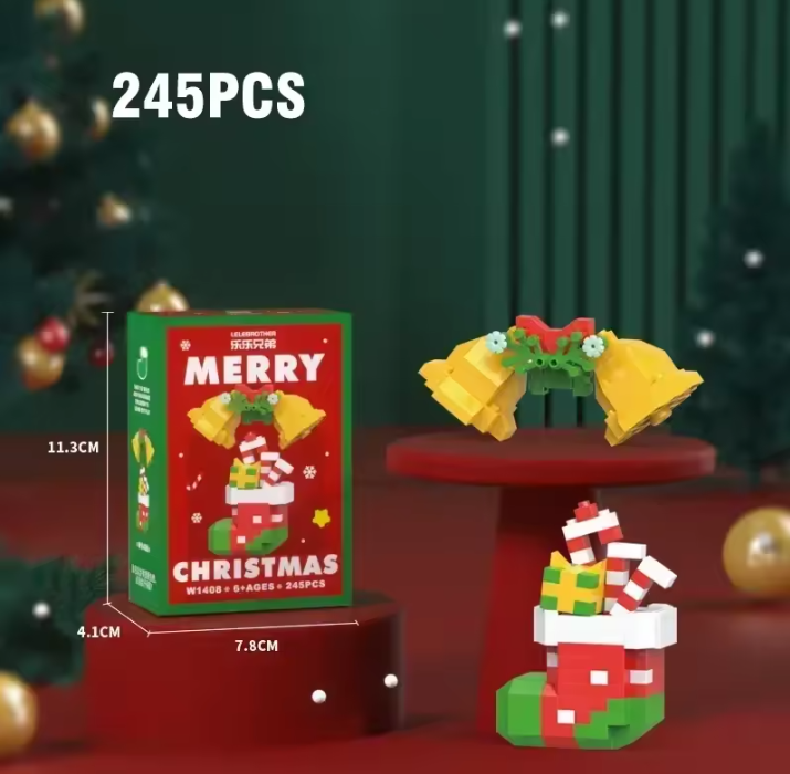 Christmas Themed Lego Block