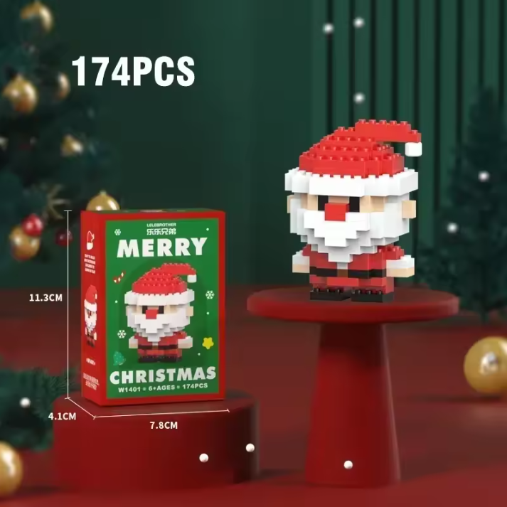 Christmas Themed Lego Block
