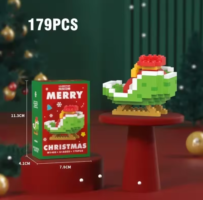Christmas Themed Lego Block